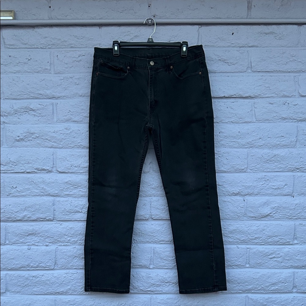 Men's Levi’s Straight Black Jeans